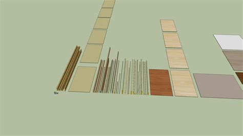 Perfiles De Madera Para Construccion Wood Profile Tablas Vigas Planchas 3d Warehouse