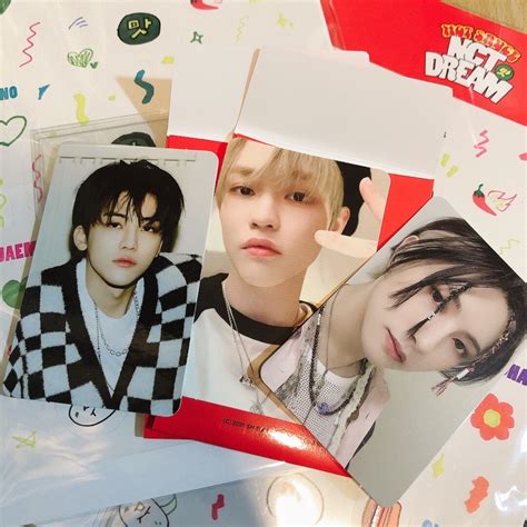 售 NCTDREAM HOT SAUCE周邊 裝飾小卡組 渽民 辰樂 仁俊 蝦皮購物