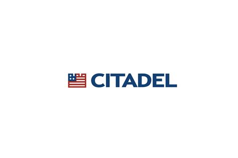 Citadel USA Flag Castle Logo – Logo Cowboy