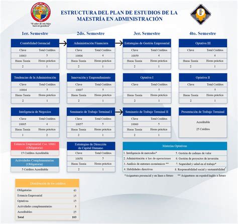 Mapa Curricular Maestr A En Administraci N