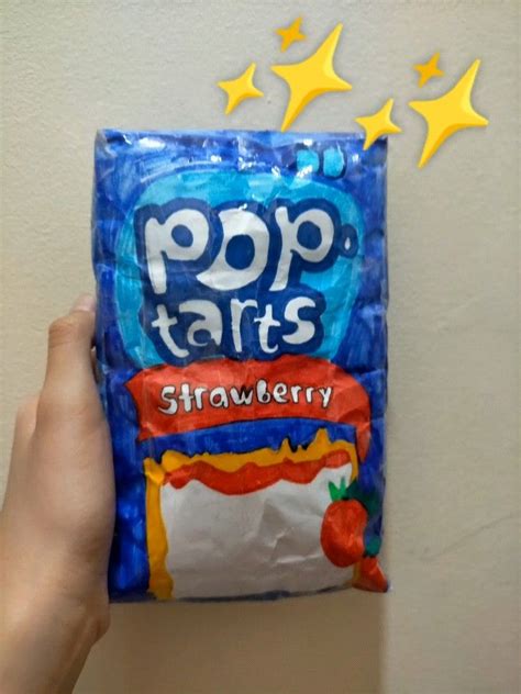 Paper Squishy In 2024 Pop Tarts Cake Pop Stands Paper Pop