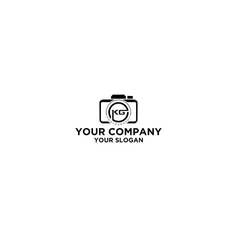 Kg Logo Vector Art Png Kg Photography Logo Design Vector Template