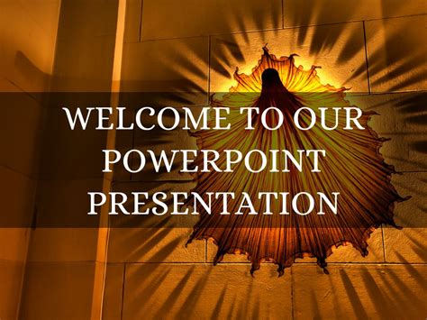 Welcome Animation For PowerPoint