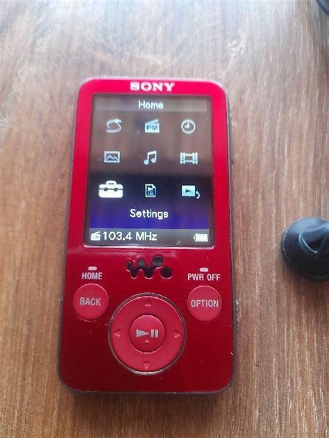 Sony Walkman Nwz E F Radio S Uchawki Przemy L Kup Teraz Na