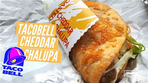 Taco Bell Toasted Cheddar Chalupa Review Youtube