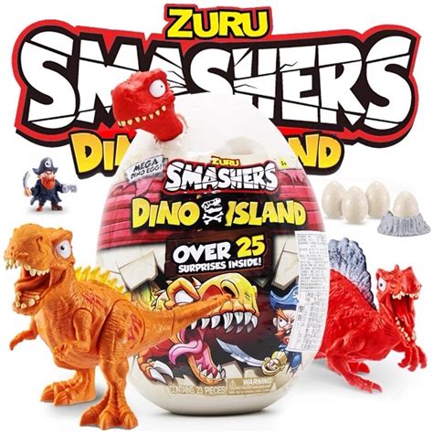 Zuru Smashers Dino Islands Mega Surprise Egg Over Surprises