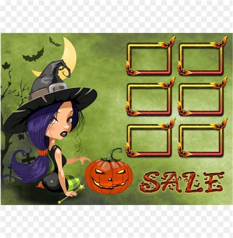 Free download | HD PNG halloween sale purple witch3 background best ...