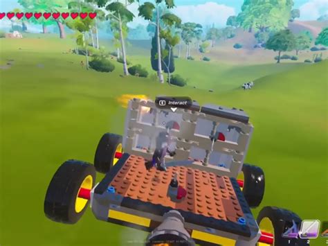 How To Build A Car In LEGO Fortnite