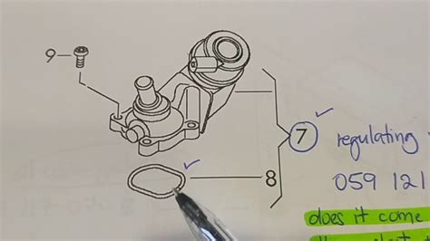 Vw Touareg Tdi Coolant Leak Part Part Numbers For Leaking Housings