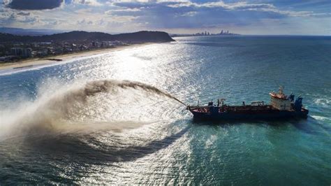 Dredge Pumps Three Million Cubic Metres Of Sand To Protect Gold Coast