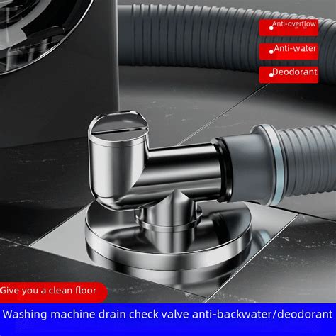 Washing Machine Drain Pipe Floor Drain Special Joint Deodorant Anti