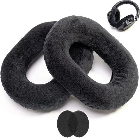 Amazon Voarmaks Soft Black Velvet Ear Pads Foam Cushion Compatible