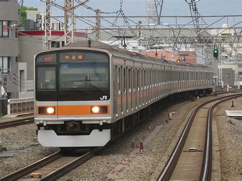 中央線快速電車 209系1000番台車による中央特快を撮影する Tomoの鉄日誌