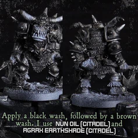 Tutorial Painting Orc Weapons Armour Gardens Of Hecate