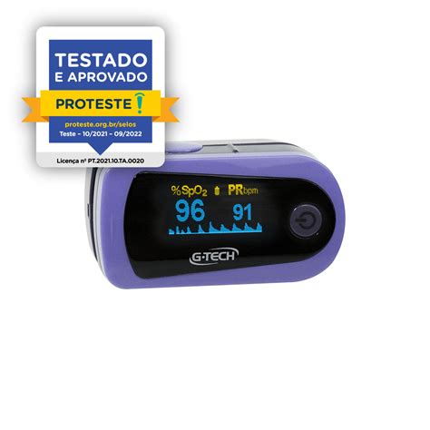 Oxímetro Modelo OLED G Tech Realmed Produtos Hospitalares Salvador