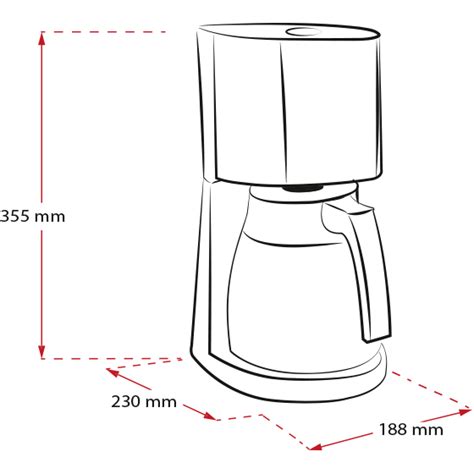 Cafetera De Goteo Melitta Enjoy Therm Black Tecnocaf