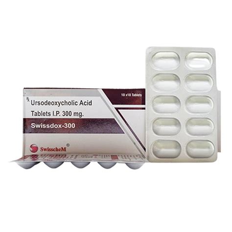 Ursodeoxycholic Acid 300mg Tablets Manufacturer