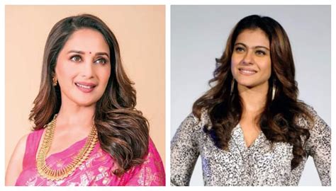 Kajol Spends Quality Time With Madhuri Dixit At Manish Malhotra S Diwali Party