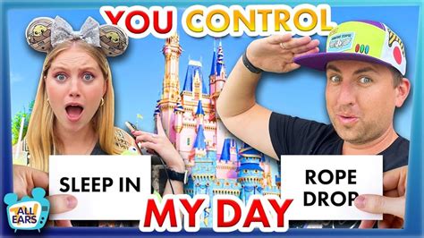 All Ears I Let Our Viewers Control My Day At Disney World Magic