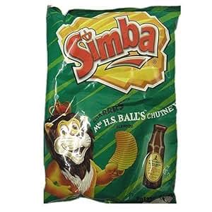 Simba Mrs H S Balls Chutney Flavoured Crisps Amazon Co Uk Grocery