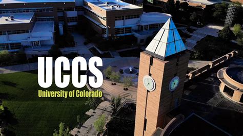 Uccs University Of Colorado At Colorado Springs Aerial Footage