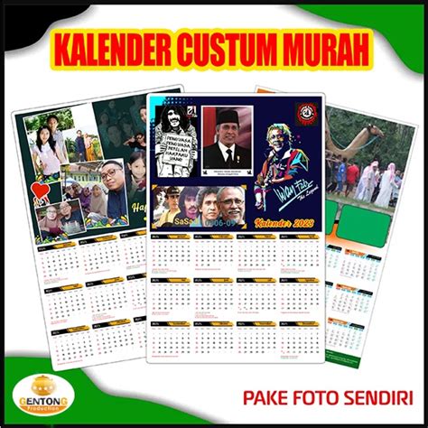 Jual Kalender Murah Kalender Dinding Cetak Kalender Kalender