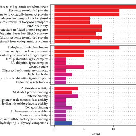 Functional Enrichment Analysis Of The Degs A Histogram Of Go