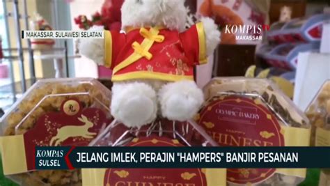 Jelang Imlek Perajin Hampers Banjir Pesanan Video Dailymotion