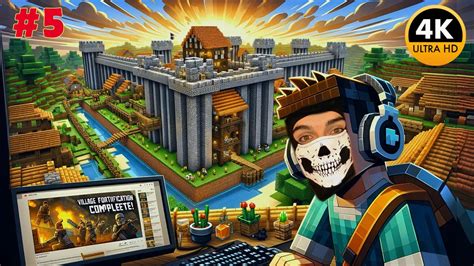 Come Proteggere Il Tuo Villaggio In Minecraft Mura Forti Su PS5 4K