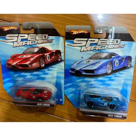 絕版 Speed machines 風火輪 HOT WHEELS ENZO FERRARI 恩佐 法拉利 蝦皮購物