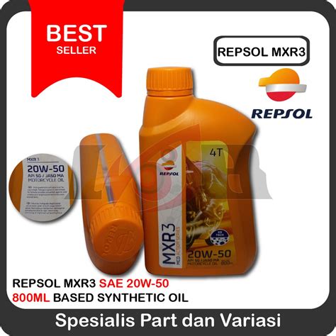 Jual Oli Repsol Moto T Super W Mxr Motor Bebek Ml Sport L