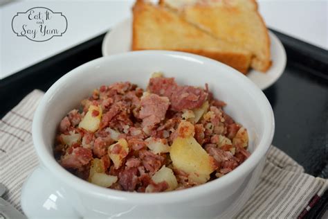 Homemade Corned Beef Hash in a Skillet | Eat It & Say Yum