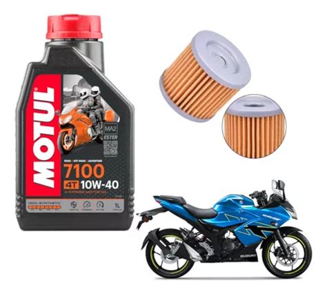 Kit Mantención Suzuki Gixxer 150 Motul 10w40 Filtro Cuotas sin interés