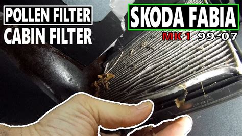 Skoda Fabia Pollen Filter Youtube