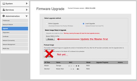 Ruckus Unleashed Firmware Guide - Blackwire