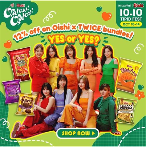 Twice X Oishi Ad Hotcle