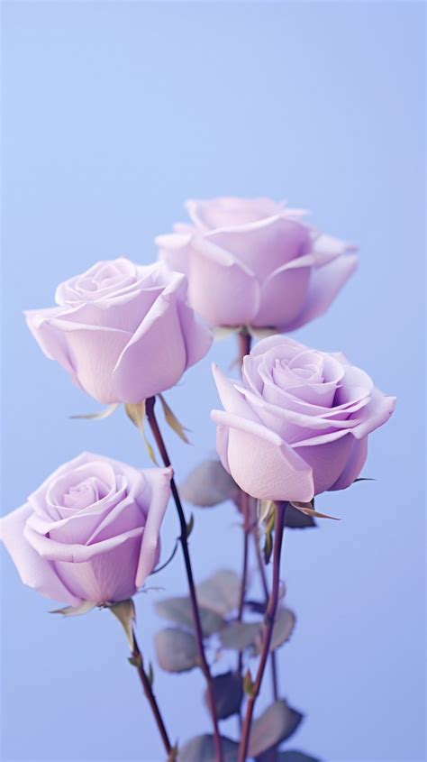 Purple Roses Wallpaper Desktop