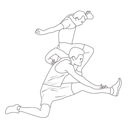 100 Meters Race Race Drawing Race Sketch Run Png Transparent Clipart