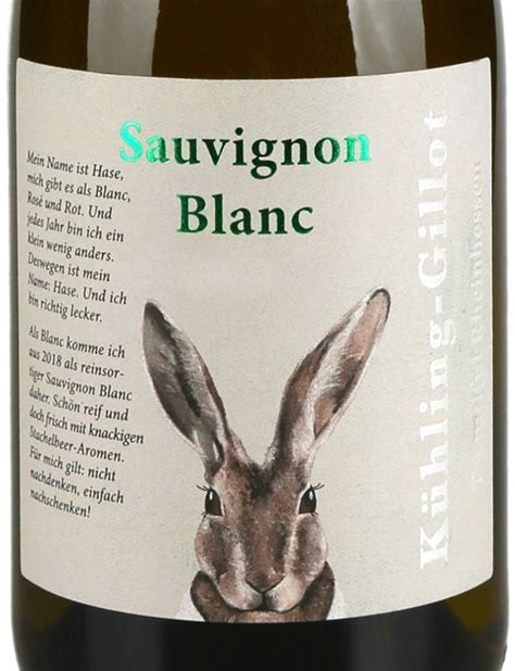 Kühling Gillot Hase Sauvignon Blanc 2022 Wein Port Weinversand