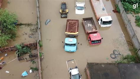 Imagens áreas mostram alagamentos e destruição em Jequié na BA mais