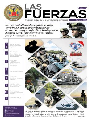 Fillable Online Fuerzas Militares De Colombia Youtube Fax Email Print