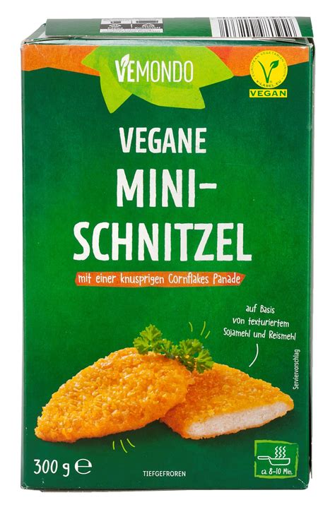 Test Lidl Vemondo Vegane Mini Schnitzel Classic Stiftung Warentest