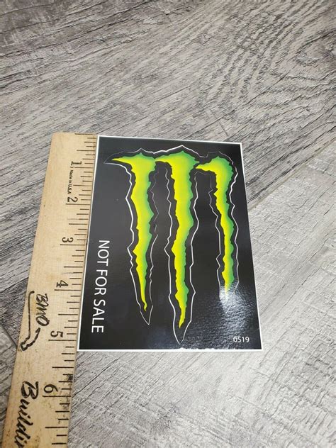 Monster Energy Logo Decal Stickers (Set of 6) - NEW | #3880377899