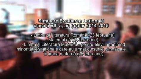 Jurnal 09 01 2015 Calendar Simulari Evaluare Si Bac Ela Ionascu YouTube