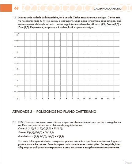 Eliésio 6ef Matemática Plano Cartesiano