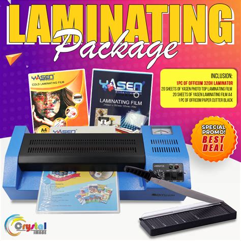 Officom A3 A4 Heavy Duty Laminator Hot Cold Reverse 320H Laminating