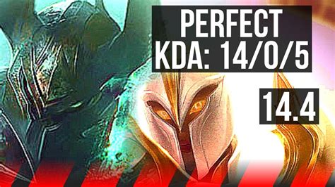 MORDEKAISER Vs KAYLE TOP 14 0 5 10 Solo Kills Quadra Legendary