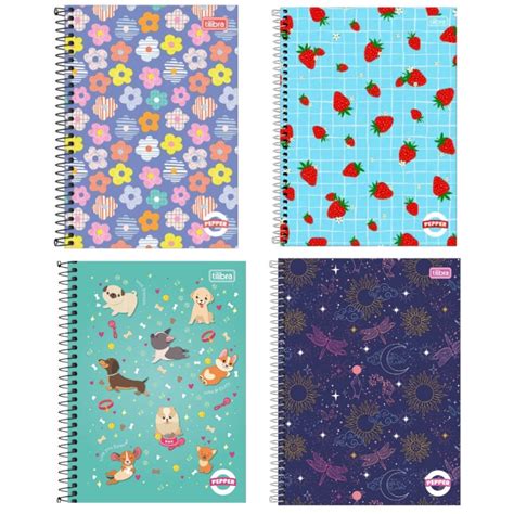 Promo O Caderno Espiral Capa Dura Universit Rio Mat Ria Pepper