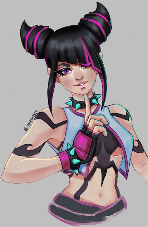 Made This Quick Juri Han Fanart While Waiting For The Game To Download