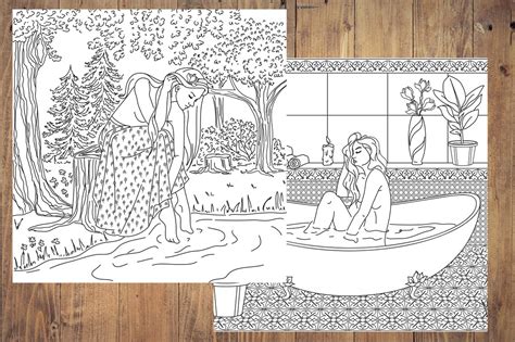 Livre De Coloriage érotique Pour Adultes Livre De Coloriage Etsy France